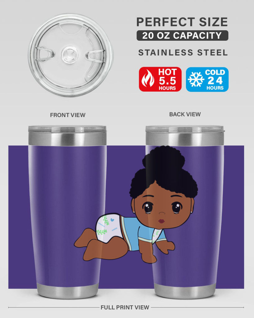 Black baby style 2#- women-girls- Tumbler