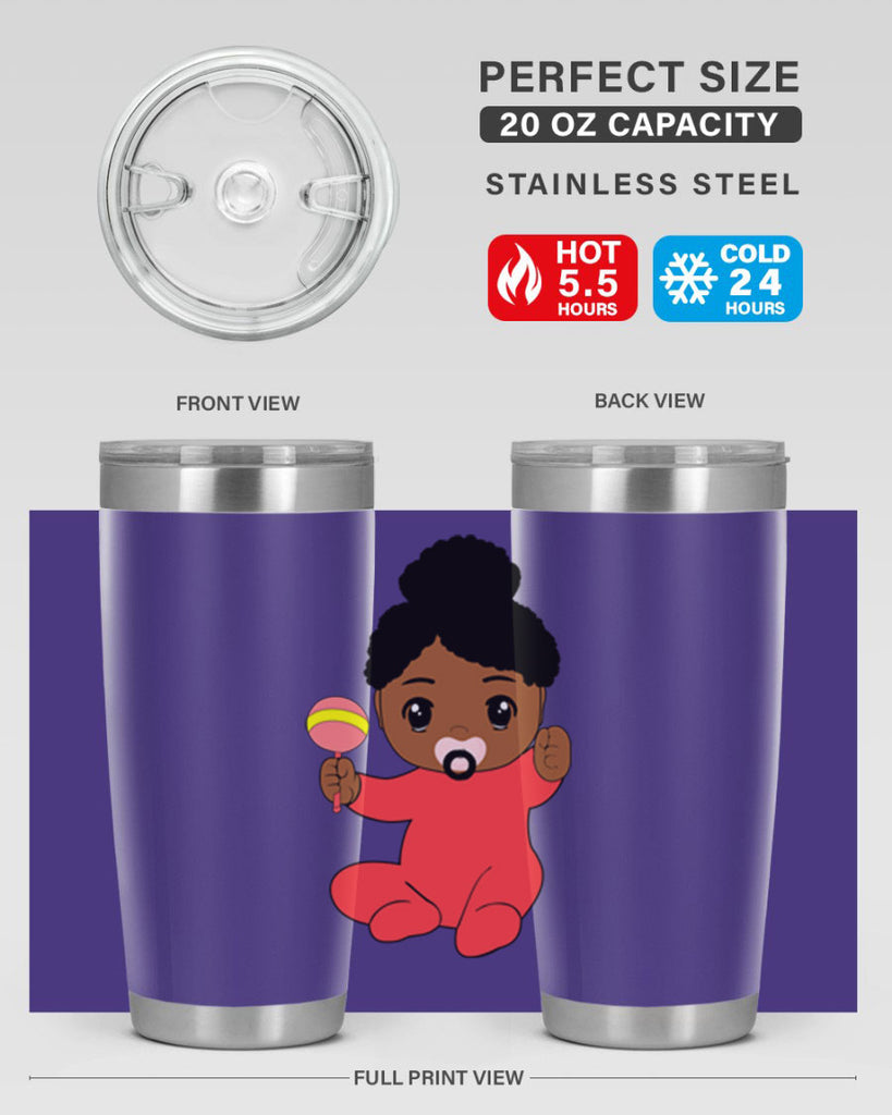 Black baby style 4#- women-girls- Tumbler