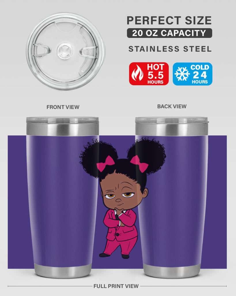 Black girl style 2#- women-girls- Tumbler