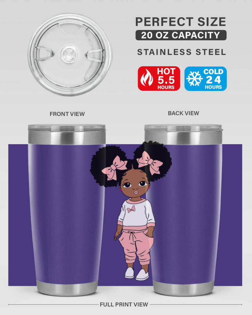 Black girl style 9#- women-girls- Tumbler