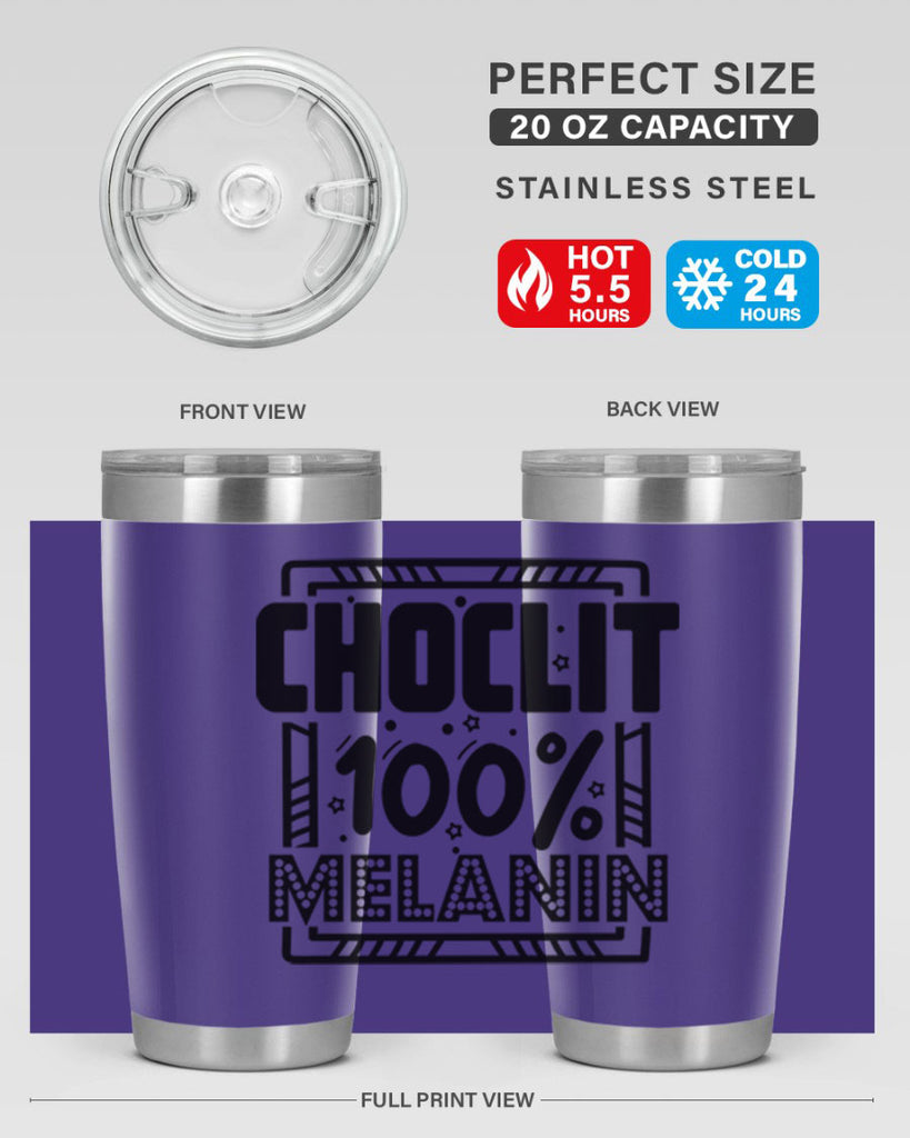 Choclit melanin Style 46#- women-girls- Tumbler