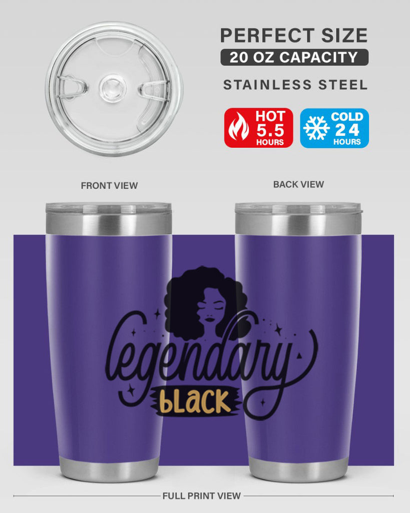 Legendary black Style 27#- women-girls- Tumbler