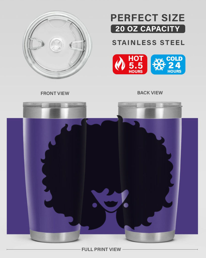 afro woman 69#- women-girls- Tumbler