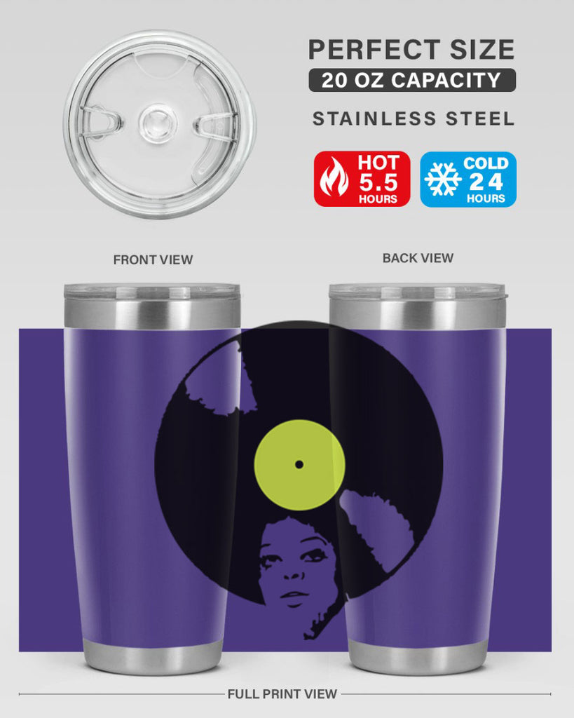 afrovinyl 63#- women-girls- Tumbler
