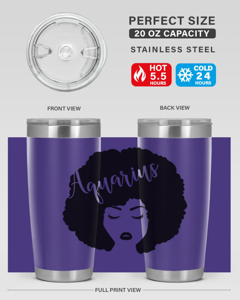 aquarius62#- women-girls- Tumbler
