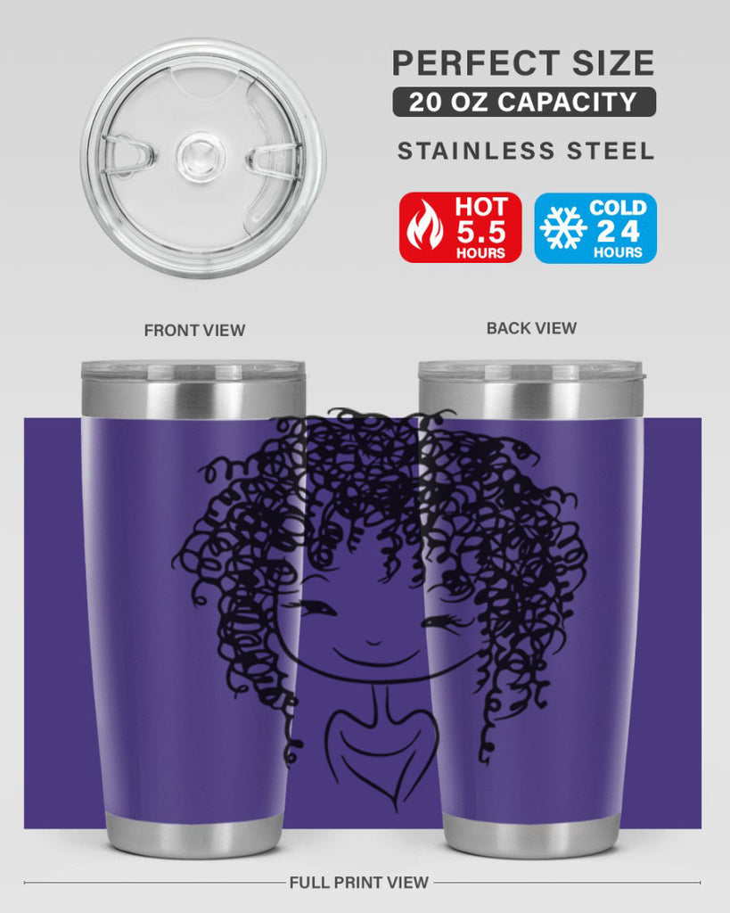 black girl 17#- women-girls- Tumbler