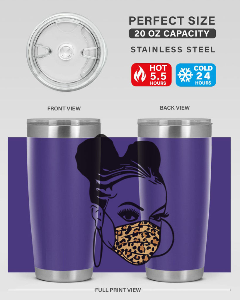 black nurse 4#- women-girls- Tumbler