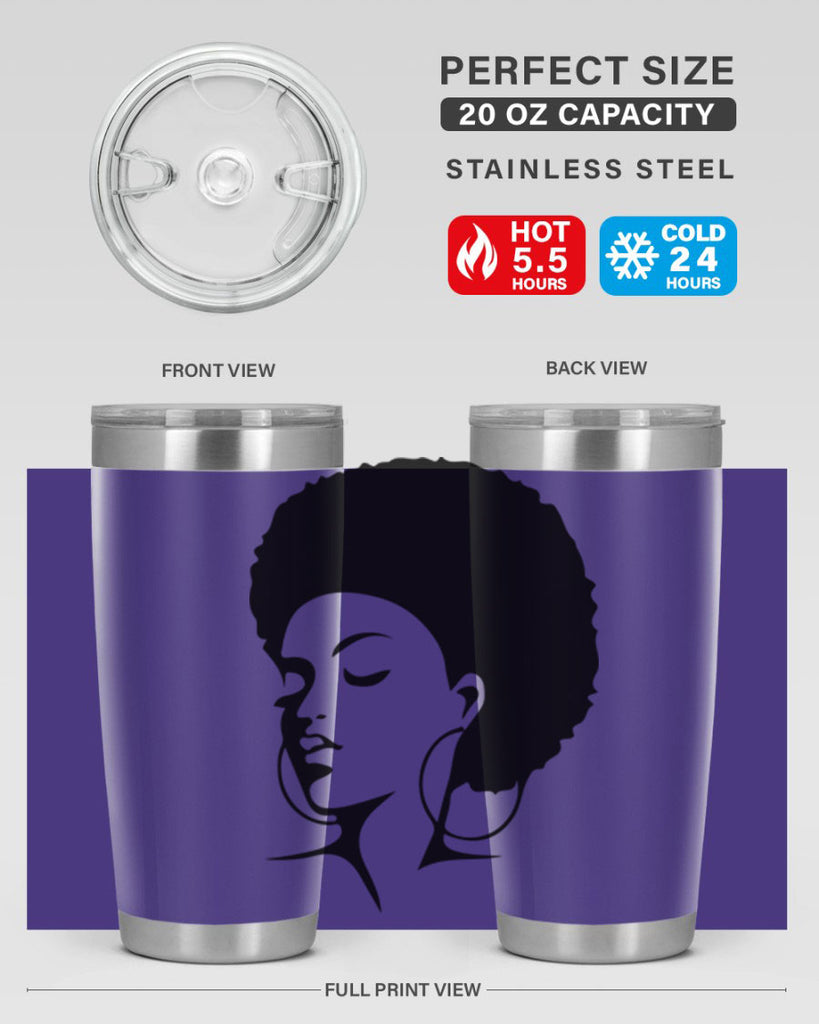 black women - queen 19#- women-girls- Tumbler