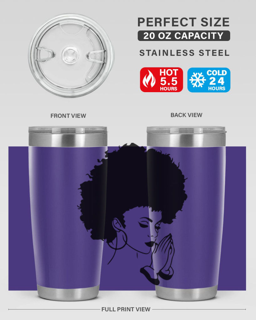 black women - queen 22#- women-girls- Tumbler