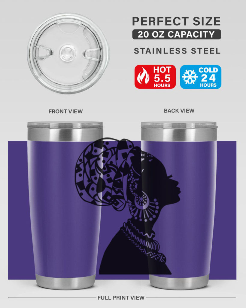 black women - queen 52#- women-girls- Tumbler