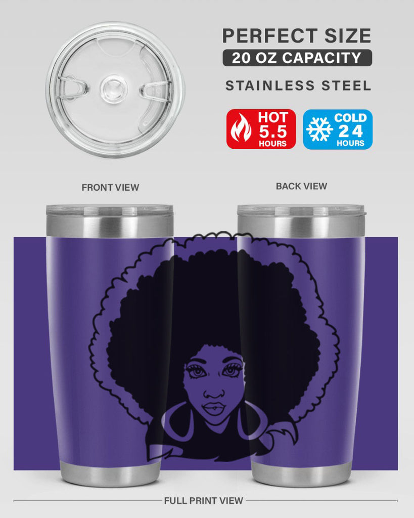 black women - queen 60#- women-girls- Tumbler