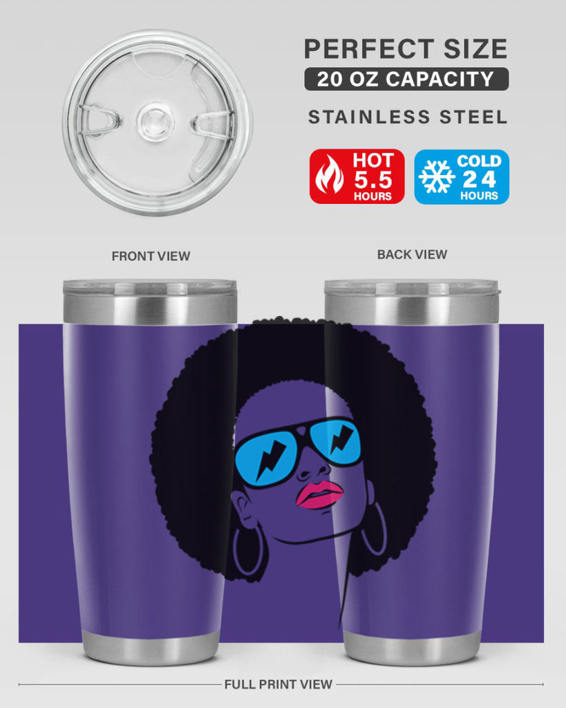 black women - queen 65#- women-girls- Tumbler