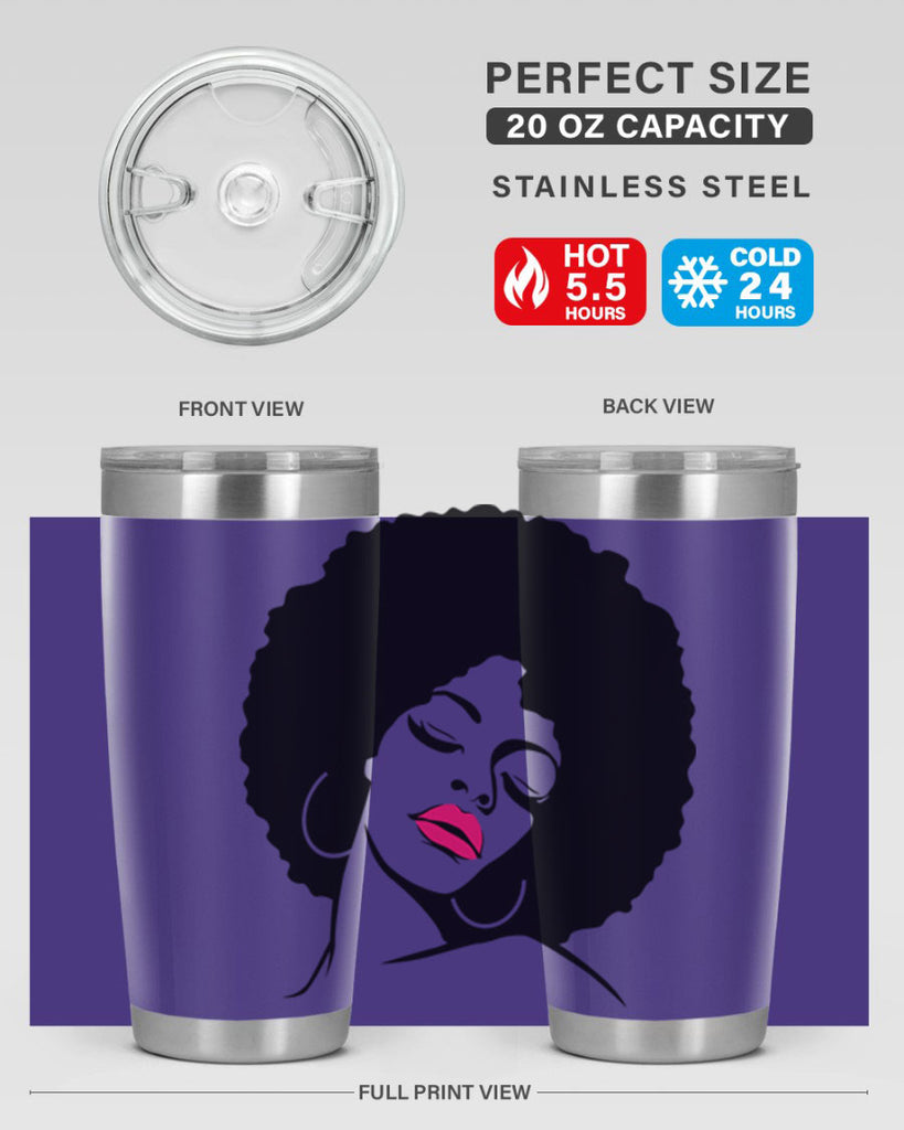 black women - queen 68#- women-girls- Tumbler