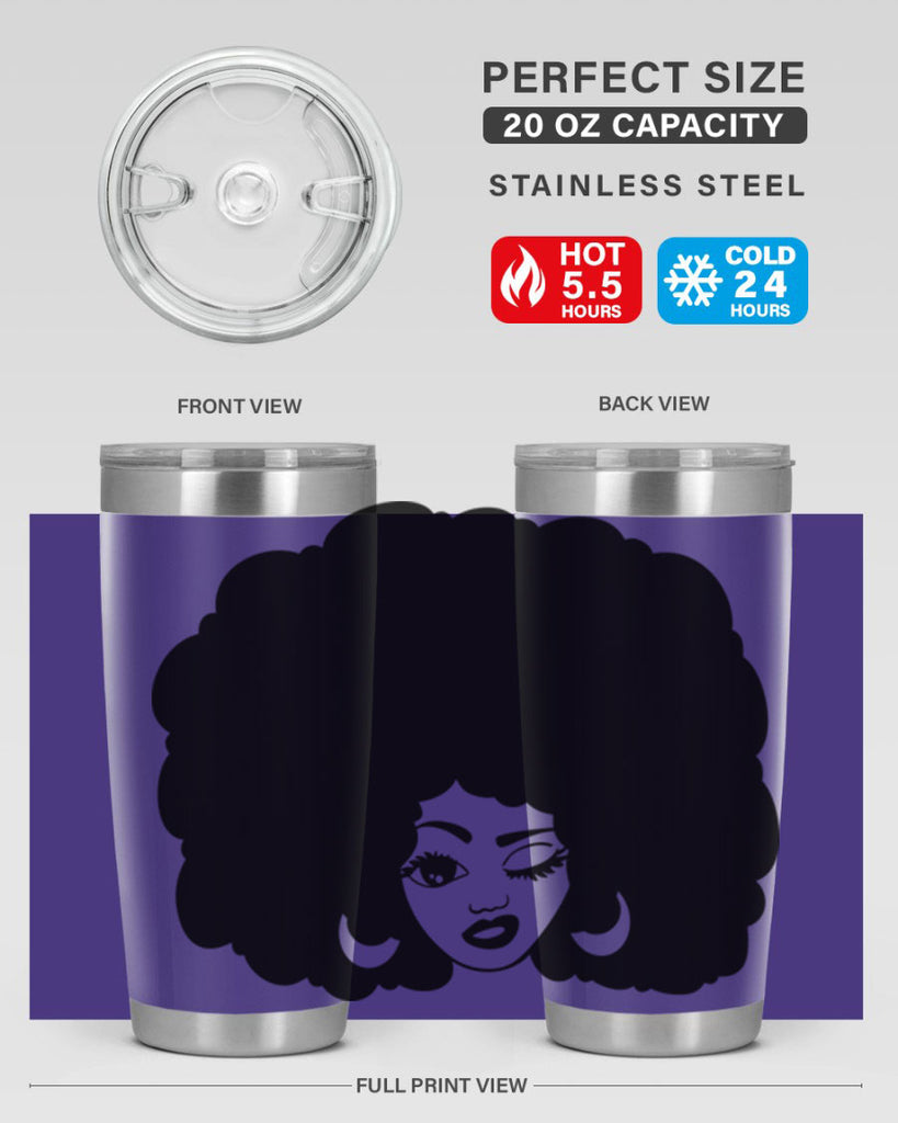 black women - queen 74#- women-girls- Tumbler
