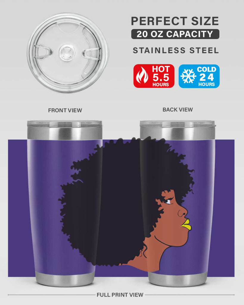 black women - queen 75#- women-girls- Tumbler