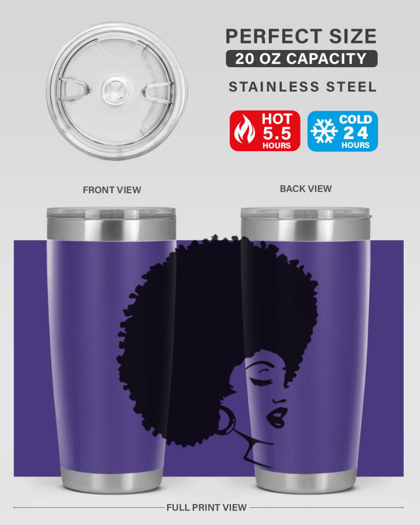 black women - queen 77#- women-girls- Tumbler