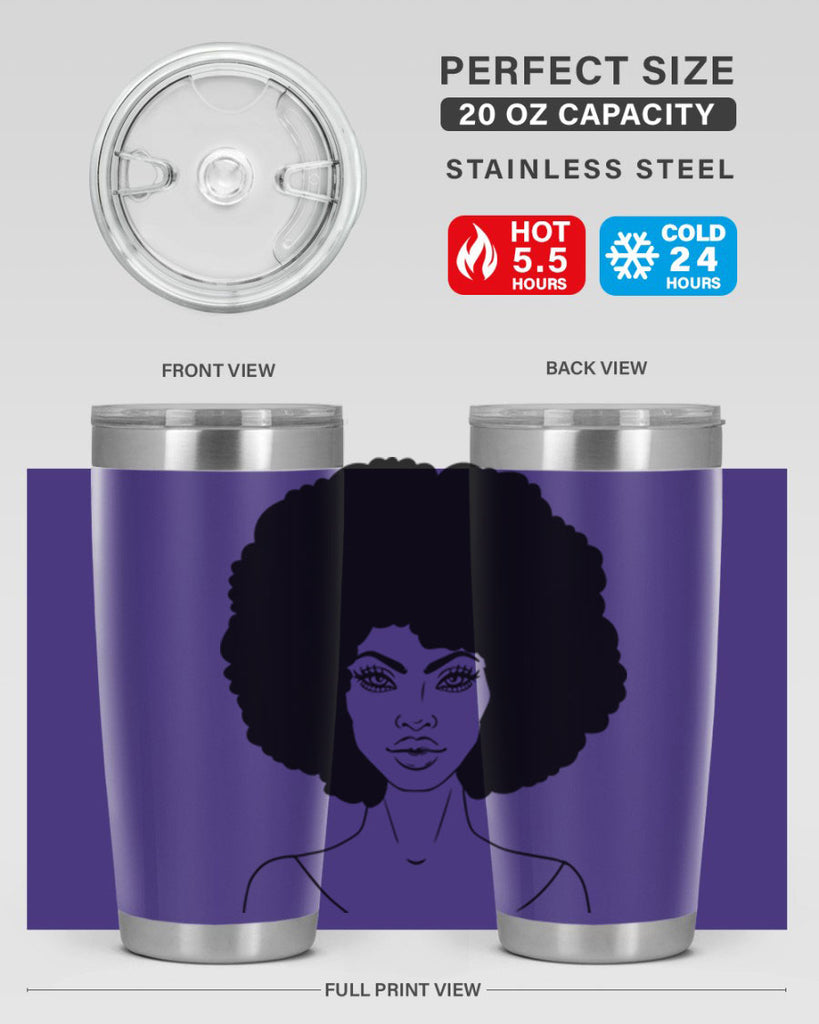 black women - queen 79#- women-girls- Tumbler
