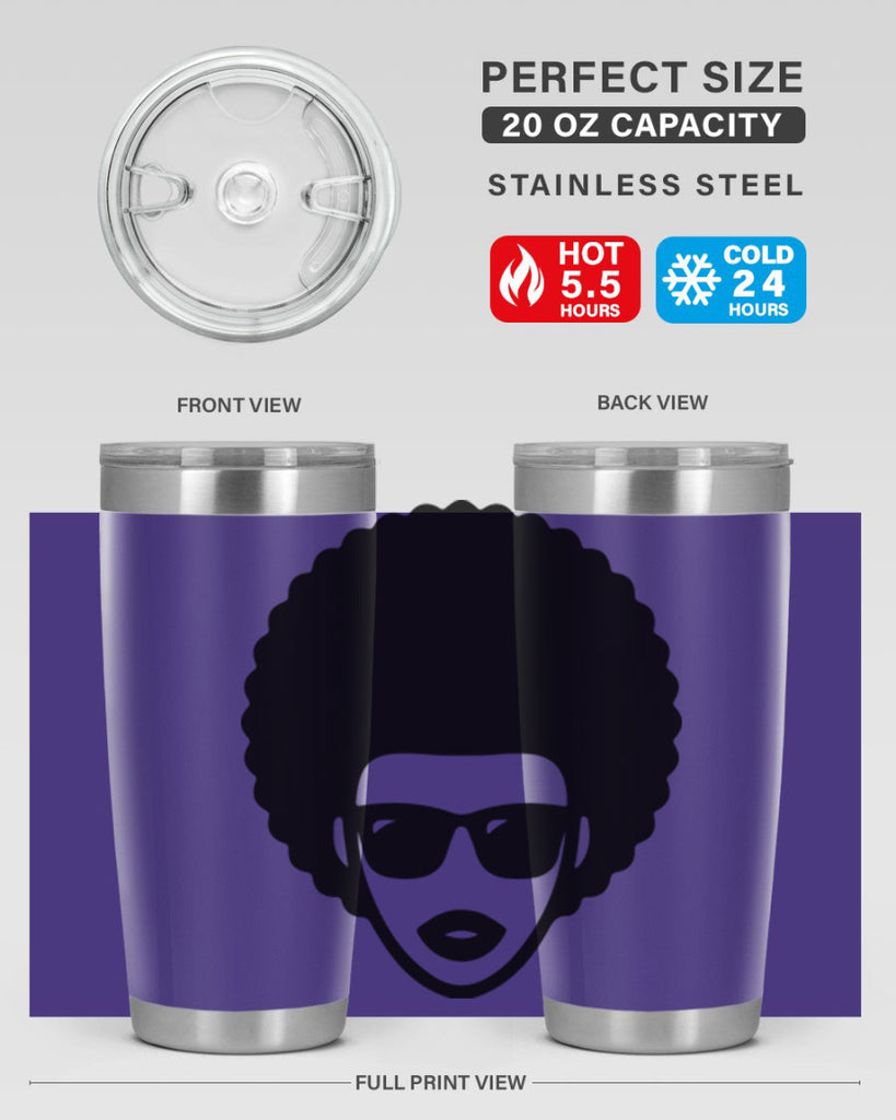 black women - queen 83#- women-girls- Tumbler