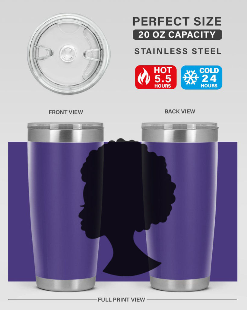 black women - queen 84#- women-girls- Tumbler