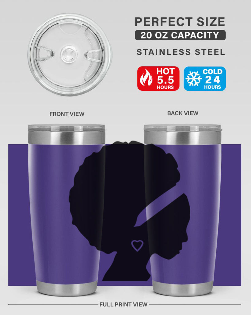 black women - queen 85#- women-girls- Tumbler