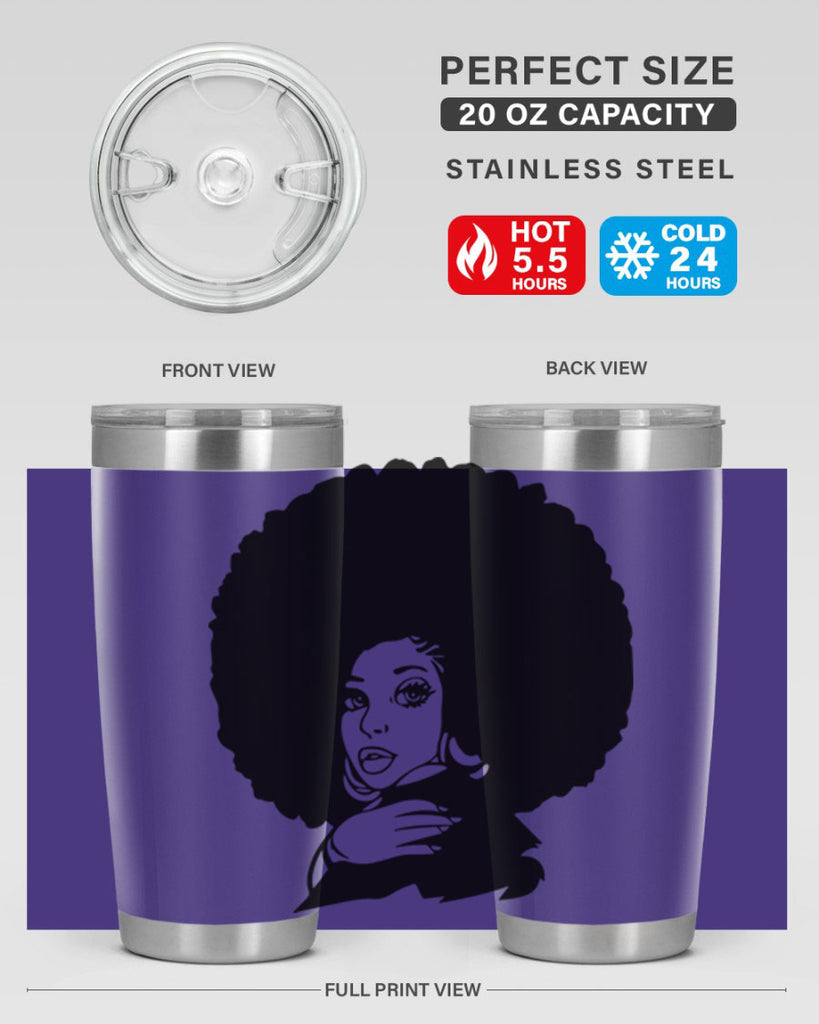 black women - queen 9#- women-girls- Tumbler