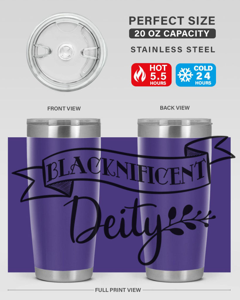 blacknificent deity Style 48#- women-girls- Tumbler