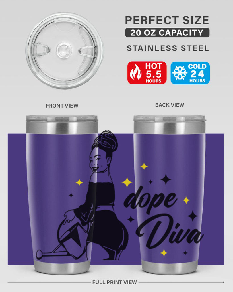 dope diva 4#- women-girls- Tumbler