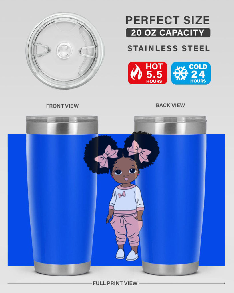 Black girl style 9#- women-girls- Tumbler