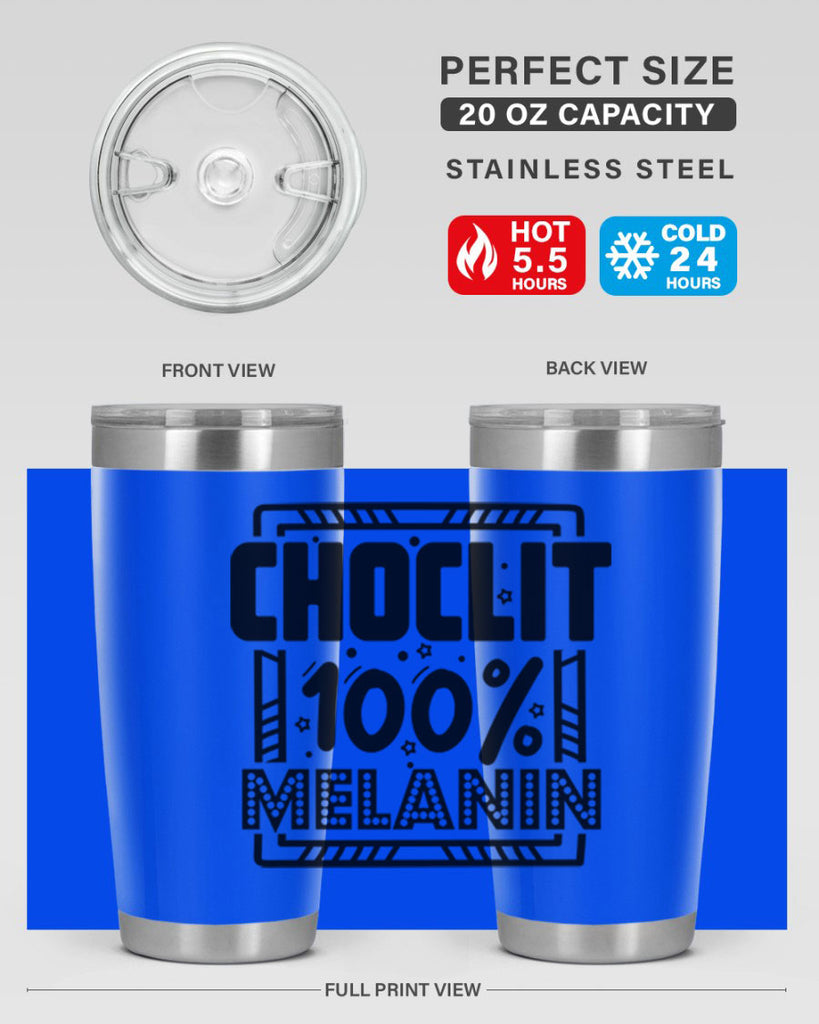 Choclit melanin Style 46#- women-girls- Tumbler