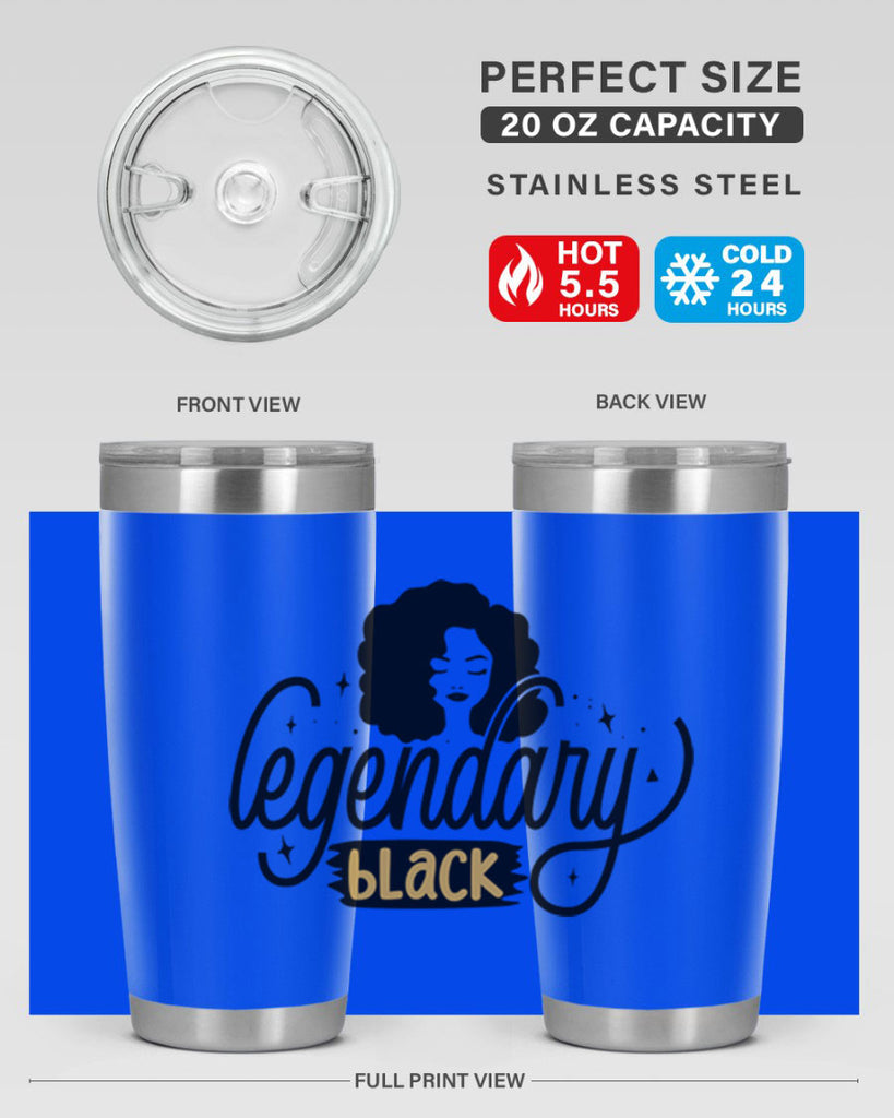 Legendary black Style 27#- women-girls- Tumbler