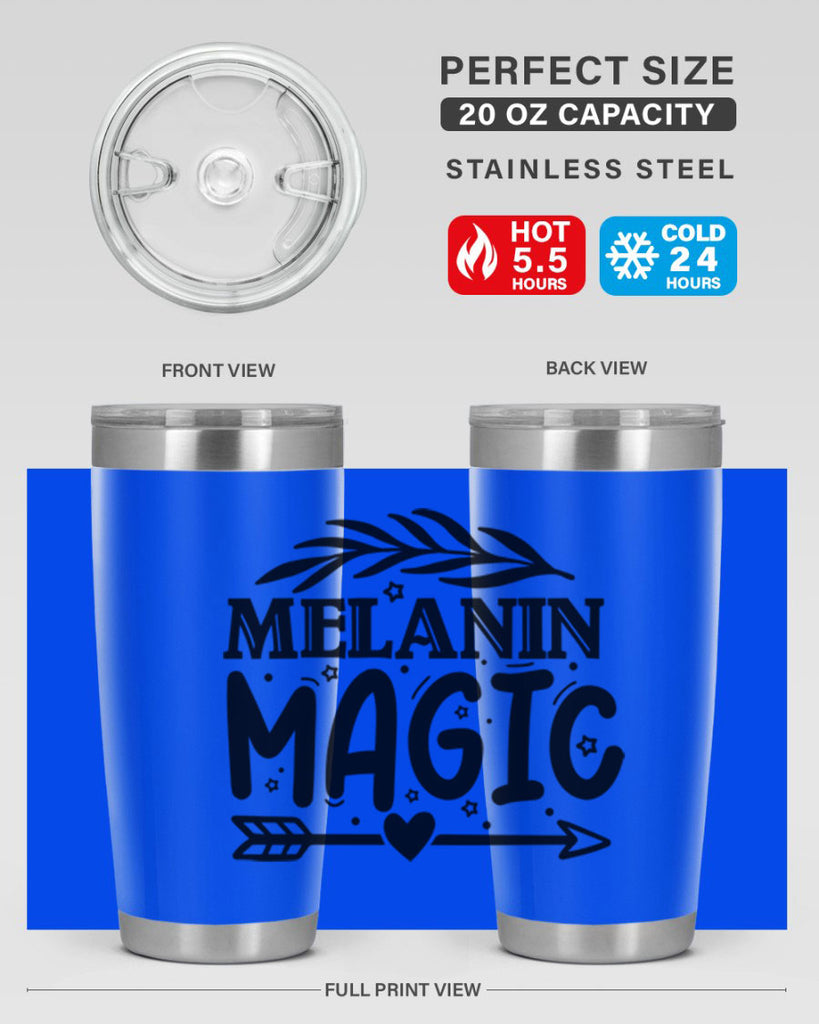Melanin magic Style 19#- women-girls- Tumbler