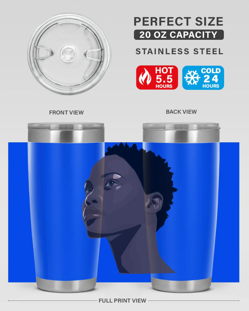 african woman portrait 88#- women-girls- Tumbler