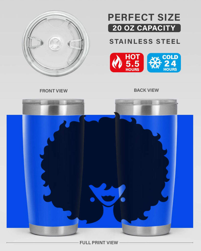 afro woman 69#- women-girls- Tumbler