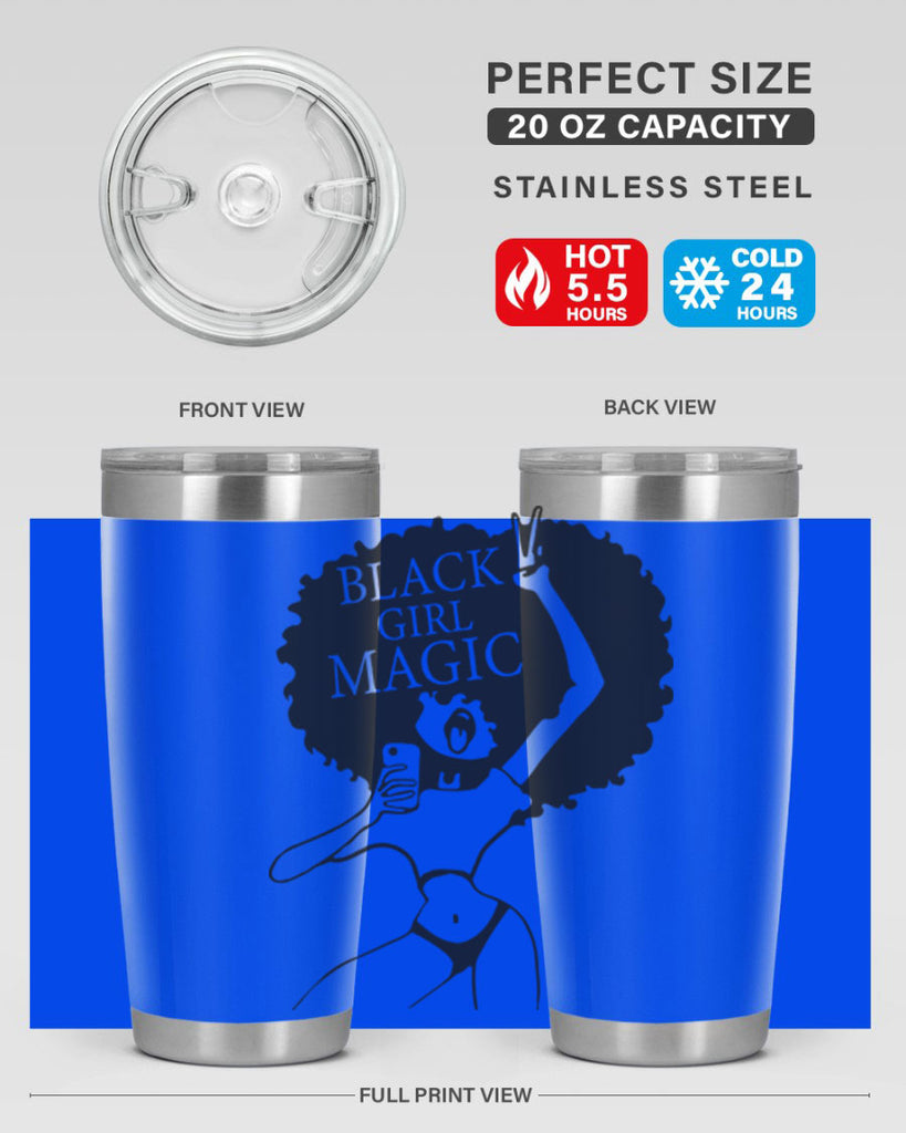 black girl magic 58#- women-girls- Tumbler