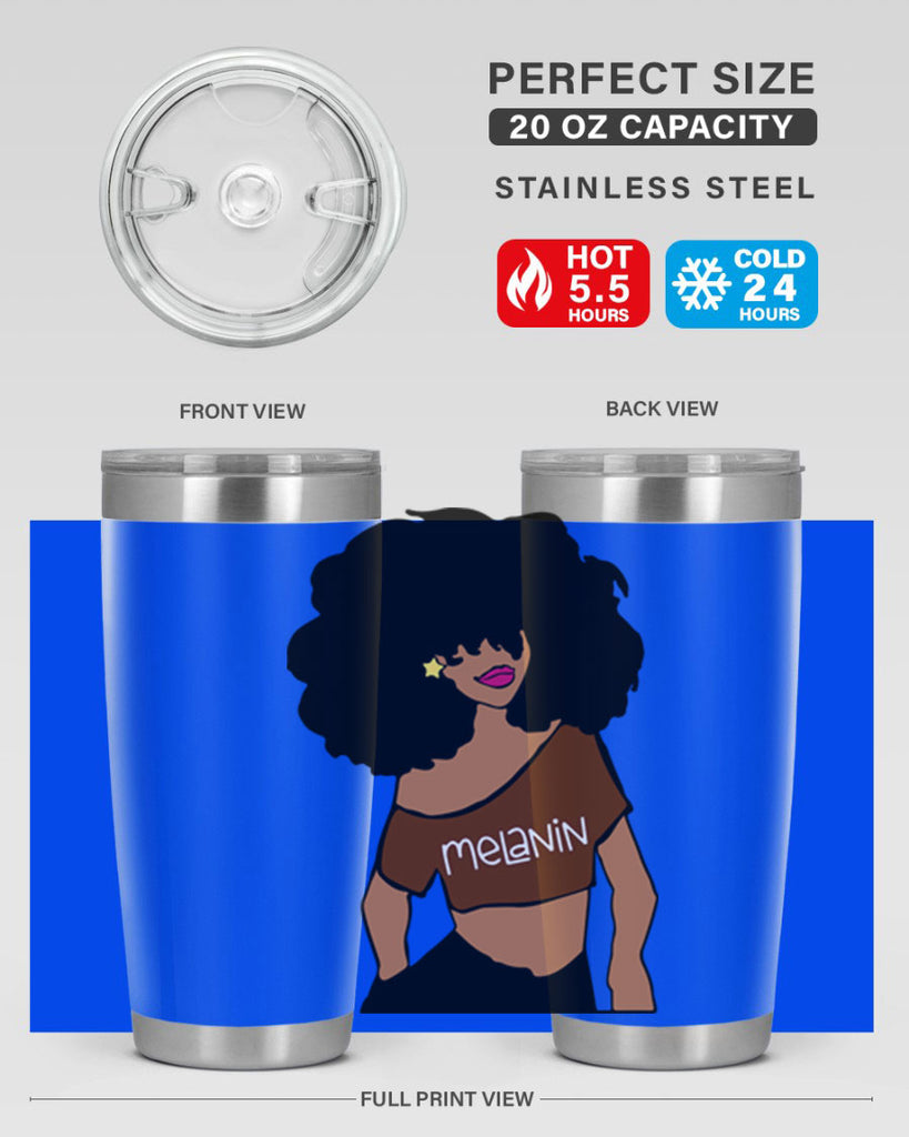 black girl melanin 18#- women-girls- Tumbler