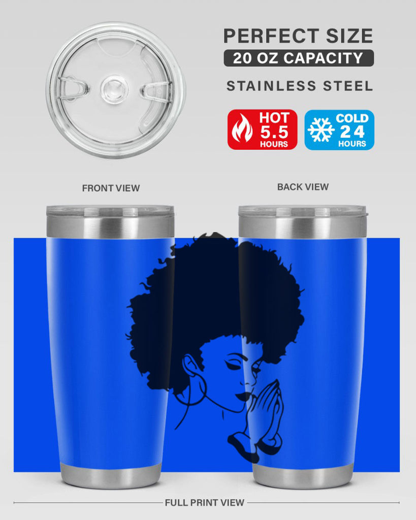 black women - queen 22#- women-girls- Tumbler