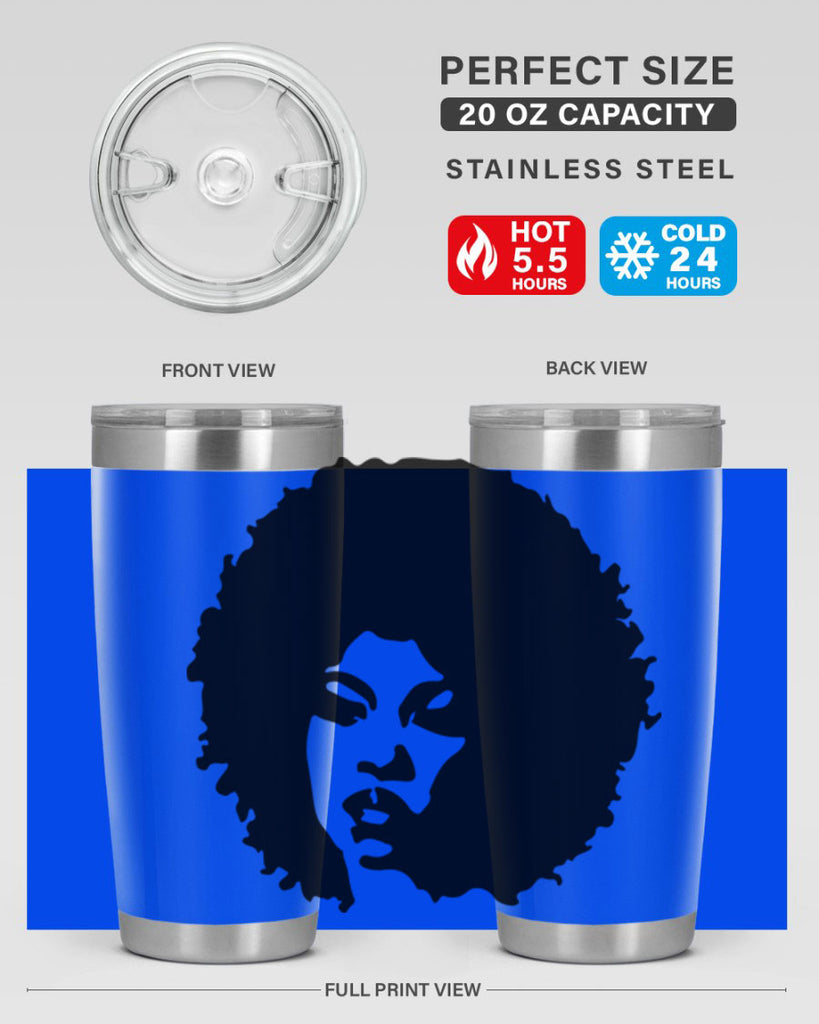 black women - queen 3#- women-girls- Tumbler