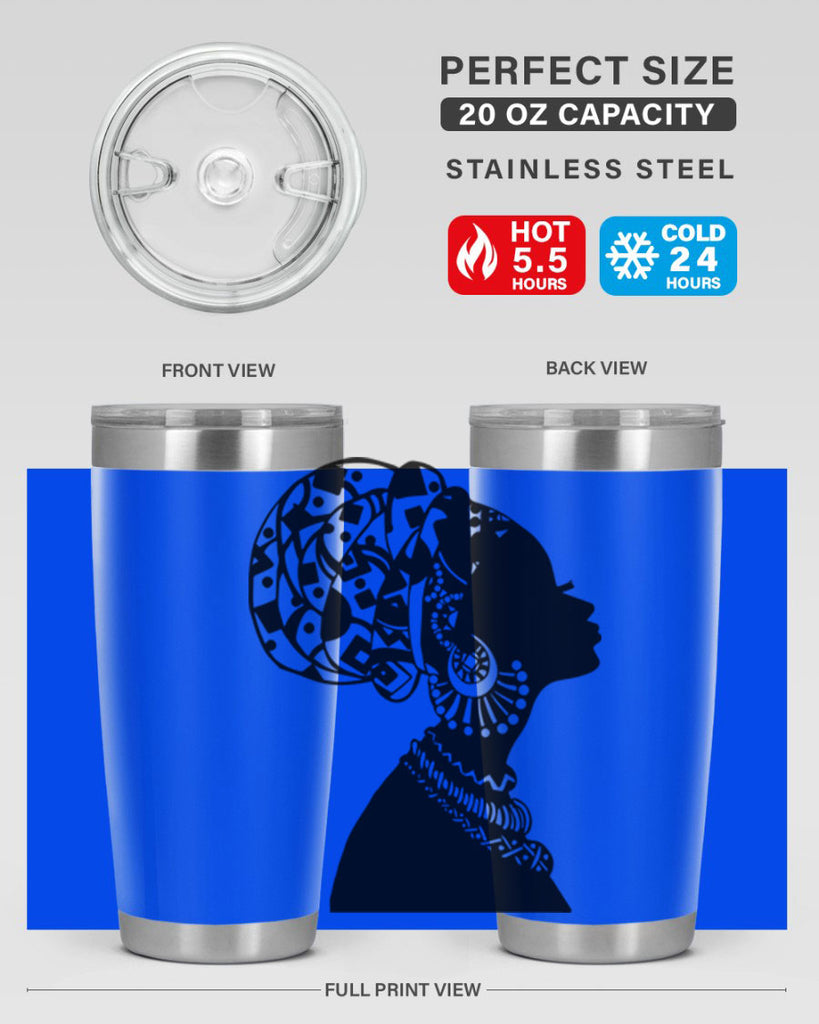 black women - queen 52#- women-girls- Tumbler