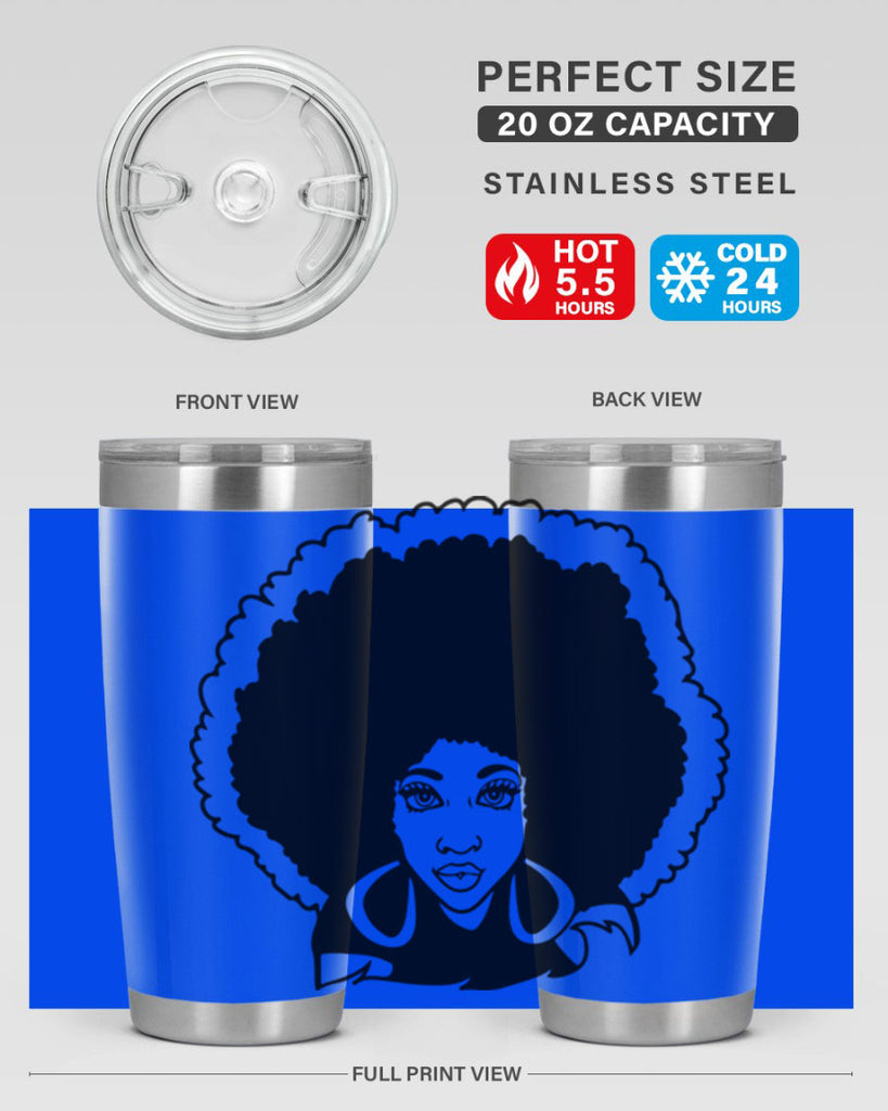 black women - queen 60#- women-girls- Tumbler