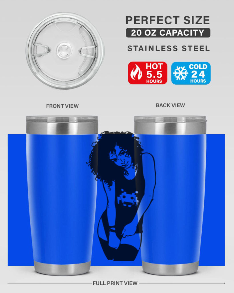 black women - queen 61#- women-girls- Tumbler
