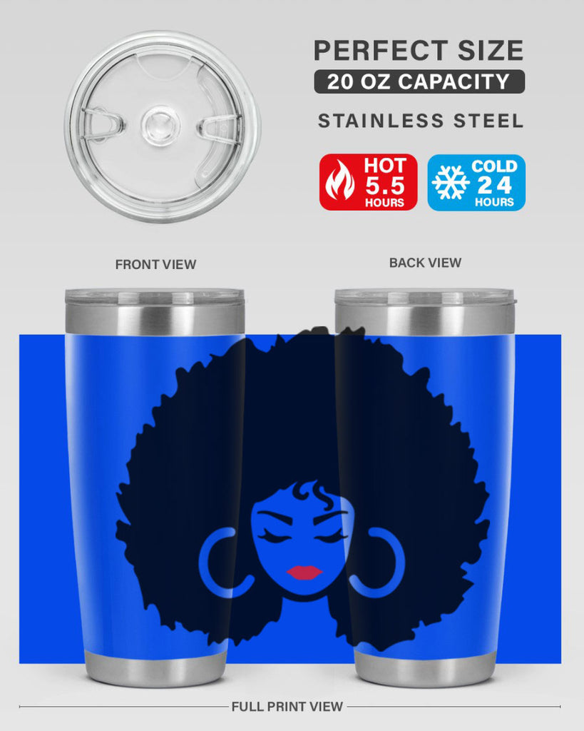 black women - queen 63#- women-girls- Tumbler