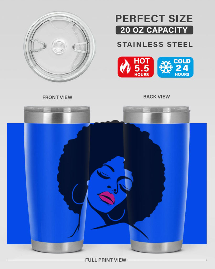 black women - queen 68#- women-girls- Tumbler