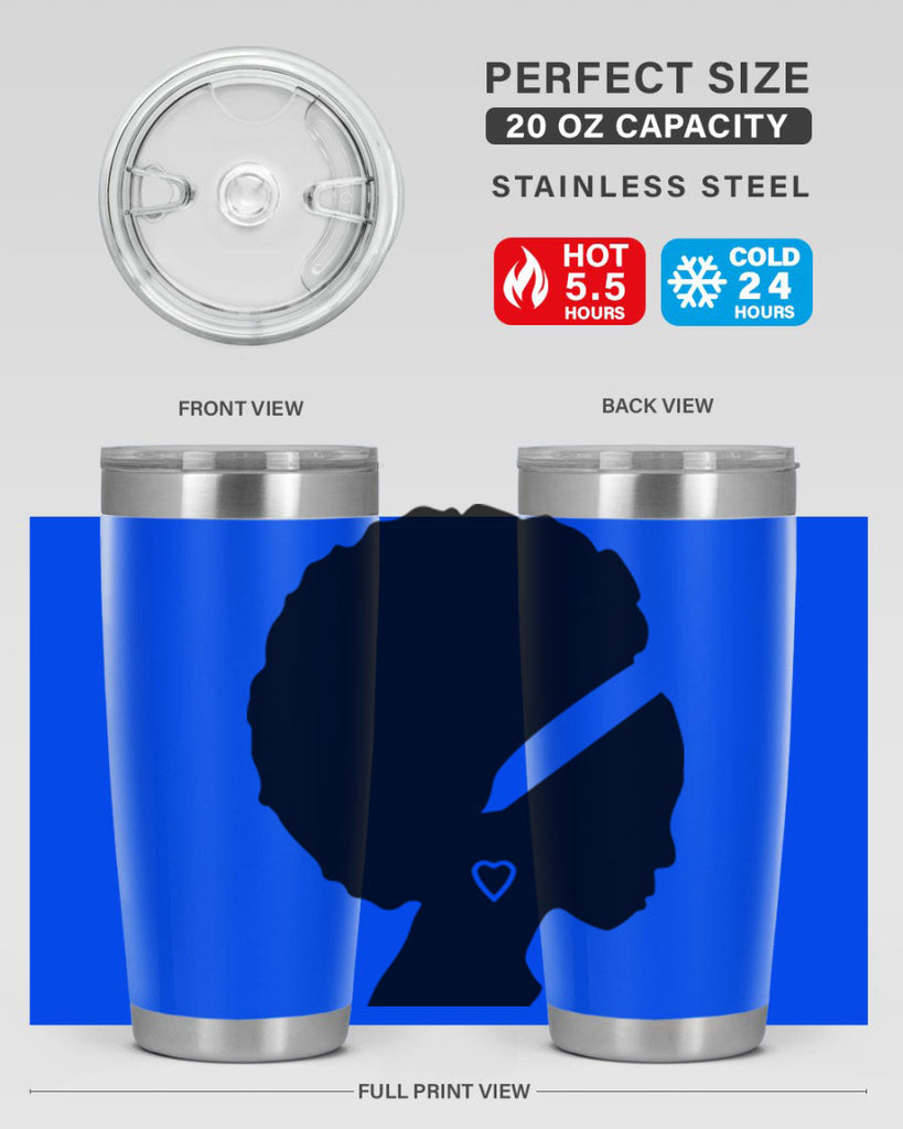 black women - queen 85#- women-girls- Tumbler