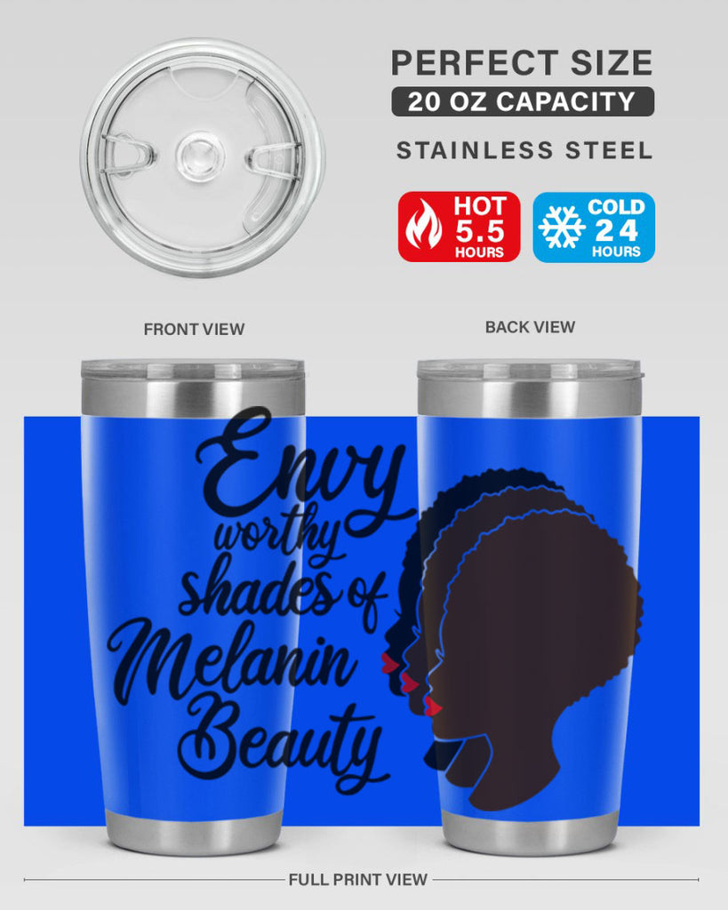 envy worth shades of melanin Style 39#- women-girls- Tumbler