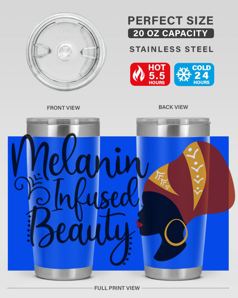 melanin infused beauty Style 20#- women-girls- Tumbler