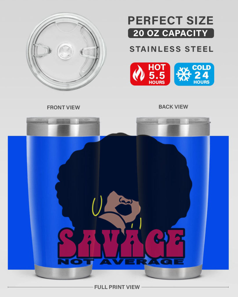 savage not average 1#- women-girls- Tumbler