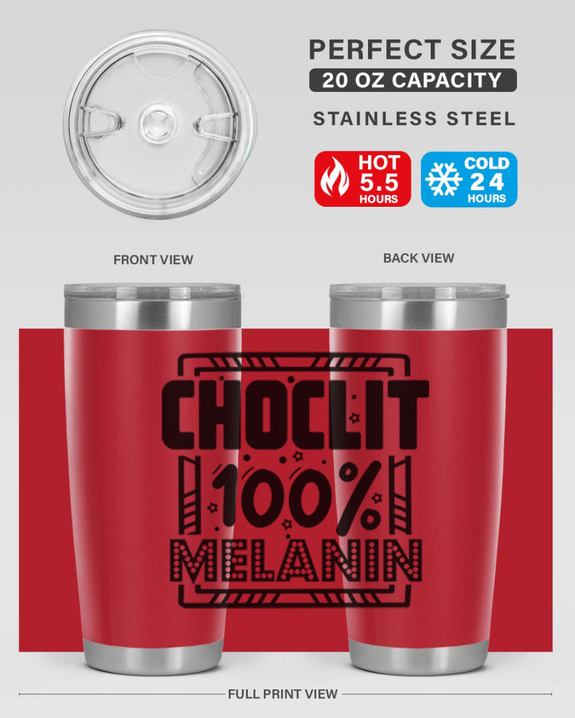 Choclit melanin Style 46#- women-girls- Tumbler
