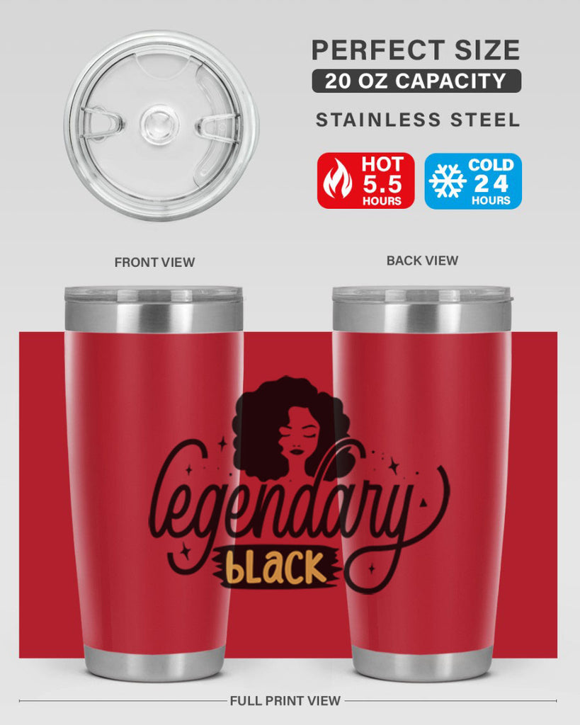 Legendary black Style 27#- women-girls- Tumbler