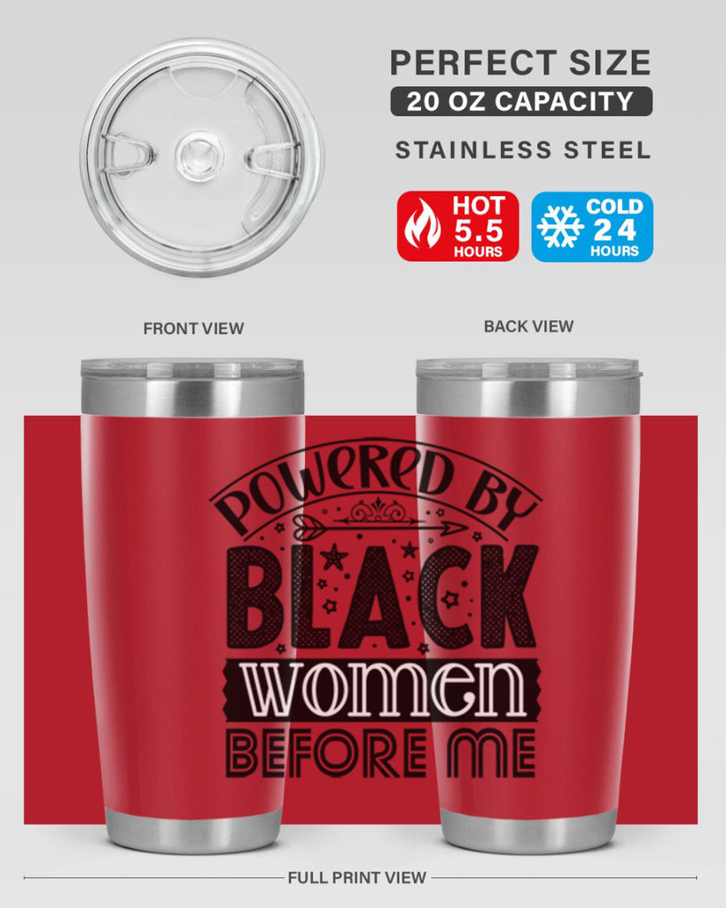 Powered by blackp women before me Style 14#- women-girls- Tumbler
