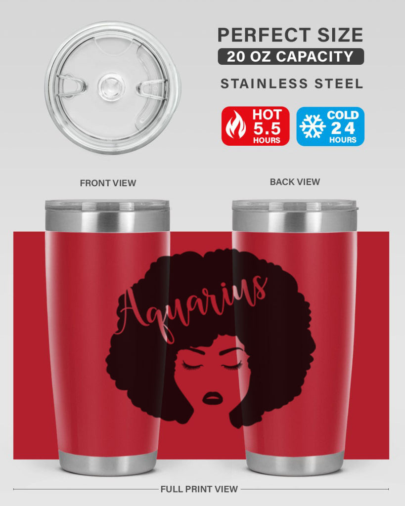 aquarius62#- women-girls- Tumbler